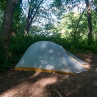 Setup my tent at Toms Creek site 39 (GPS 41.127015 -74.948574)