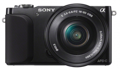 Front view of Sony Nex-3N