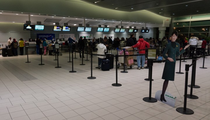 Eva Air Check-In - Pearson International Airport Terminal 3